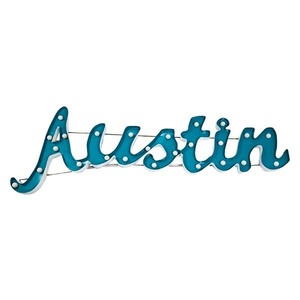 Lighted Austin Sign rental in San Francisco-Oakland-San Jose, CA