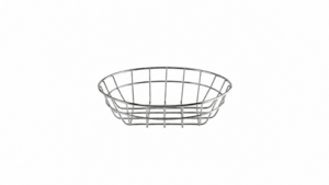 Chrome Bread Basket rental Austin, TX