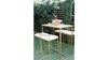 Gold And White Bentley Communal Table rental in Austin, TX