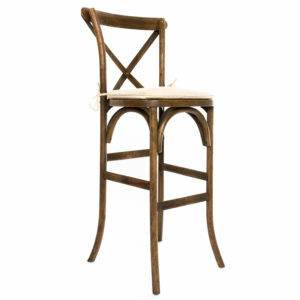 Crossback Barstool rental Dallas-Ft. Worth, TX