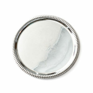 14″ Round Silver Tray rental Dallas-Ft. Worth, TX