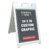 Sidewalk Sign 24 X 36 rental in Dallas-Ft. Worth, TX