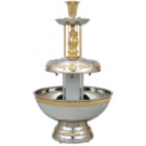 5 Gal Champagne Fountain Silver & Gold rental Dallas-Ft. Worth, TX