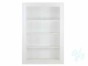  White Wooden Back Bar rental Los Angeles, CA