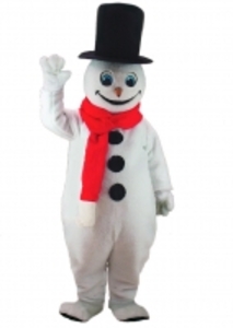 Snowman Mascot Costume rental Dallas-Ft. Worth, TX