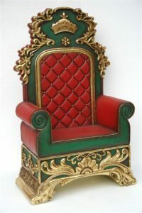 Santa Claus Throne Chair  rental Dallas-Ft. Worth, TX