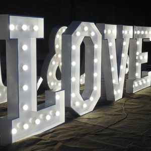 Giant Lighted Marquee Letters rental Dallas-Ft. Worth, TX