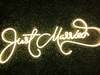 Just Married Neon Sign rental in Dallas-Ft. Worth, TX