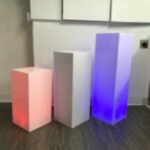 LED Lights For pedestals rental Dallas-Ft. Worth, TX
