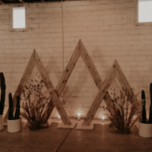 triangle backdrop rental Dallas-Ft. Worth, TX
