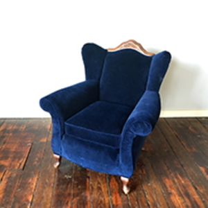 Navy Club Chair rental Dallas-Ft. Worth, TX