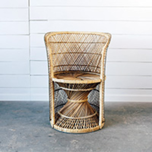 Wicker Barrel Chair rental Dallas-Ft. Worth, TX