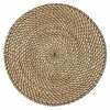 Natural seagrass charger rental in Dallas-Ft. Worth, TX