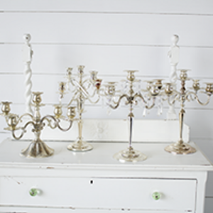 Silver Candelabras rental Dallas-Ft. Worth, TX