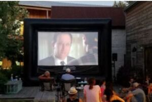 Outdoor Movie Screen rental San Antonio, TX