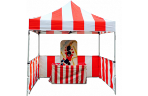 RED/WHITE CARNIVAL TENT rental Dallas-Ft. Worth, TX