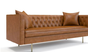 Large Honey Tan Sofa rental Dallas-Ft. Worth, TX