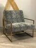 Geometric Upholstery Accent Chair rental in Dallas-Ft. Worth, TX