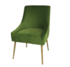 Emerald Green accent/dining Chair rental in Dallas-Ft. Worth, TX
