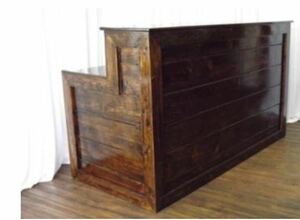 Fruitwood Bar rental Houston, TX