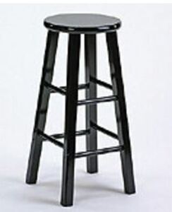 Barstools: Black or Natural Wood rental Houston, TX
