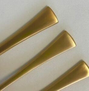 Gold Flatware rental Houston, TX