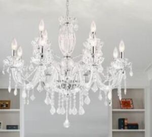 Crystal Chandelier rental Houston, TX