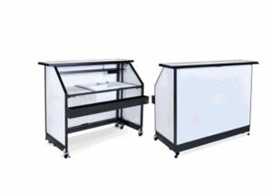 Acrylic Portable Bar rental Dallas-Ft. Worth, TX