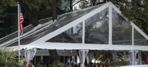 Clear Top Tent rental Austin, TX