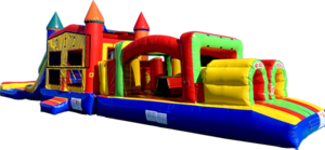 Super Duper Bounce House, Slide, Obstacle Combo rental Austin, TX