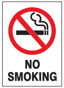 No Smoking Sign rental Austin, TX