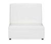 White Loveseat rental in Houston, TX