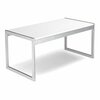 White topped coffee table rental in Houston, TX