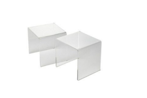 Acrylic Side Table rental Austin, TX