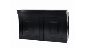 6' Black Formal Bar (Placement Included) rental Austin, TX