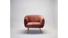 Blush Velvet Barrel Chair (Placement Included) rental in Austin, TX