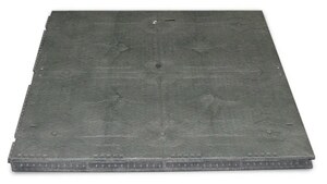 Grey Duratrac Floor 4'X4' Panel rental Austin, TX