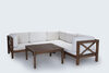 Barbados Tan Outdoor Sectional rental in Austin, TX