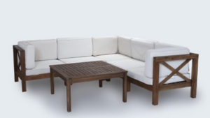 Tan Outdoor Sectional rental Austin, TX