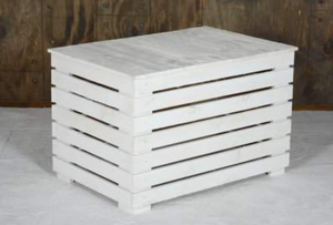 White Pallet Coffee Table rental San Antonio, TX