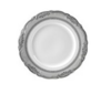 Vanessa Platinum Dinner Plate rental in Austin, TX
