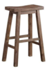 Fruitwood Saddle Barstool rental in San Antonio, TX