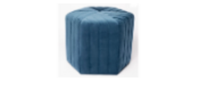 Navy Ottoman rental Austin, TX