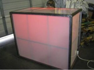 4' lighted bar rental Houston, TX