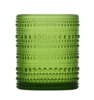 Lime Green Beaded Double Old Fashioned Glass  rental in Austin, TX
