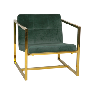 Emerald Chair with Gold Trim rental San Francisco-Oakland-San Jose, CA