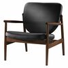 Black Vinyl Mid Century Chair rental in Nashville, TN