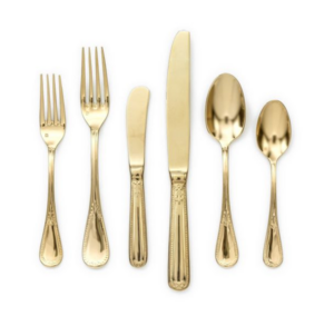 Gold savoy fltwares rental Houston, TX