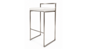 Contempo Silver Barstool rental Austin, TX