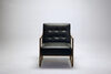 Lindy Black And Gold Modern Chair rental in Austin, TX